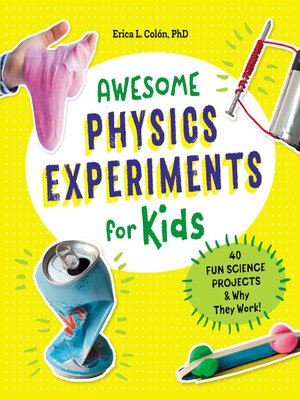 cover image of Awesome Physics Experiments for Kids